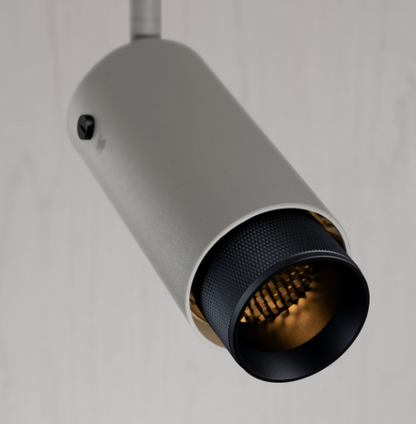 Buster + Punch Exhaust Spot Light Stone and Black