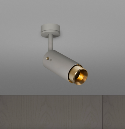 Buster + Punch Exhaust Spot Light Stone and Brass