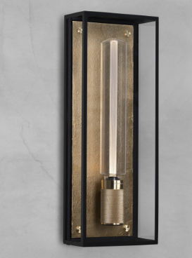Buster + Punch Caged Wall Light Brass