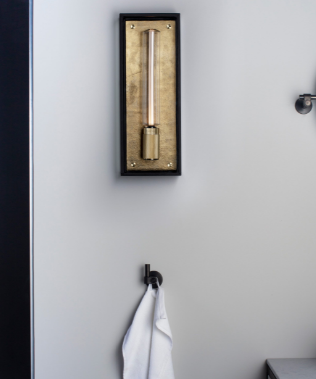 Buster + Punch Caged Wall Light Brass