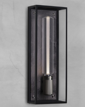 Buster + Punch Caged Wall Light Steel
