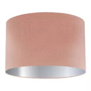 Abat-jour tambour en soie Sunset