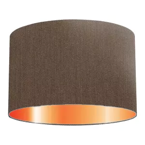 Abat-jour tambour en coton Storm