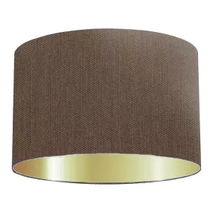 Abat-jour tambour en coton Storm