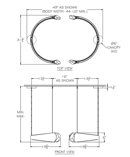 Pendentif rond Strata