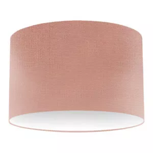 Abat-jour tambour en soie Sunset