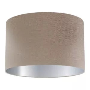 Abat-jour tambour en soie Thyme