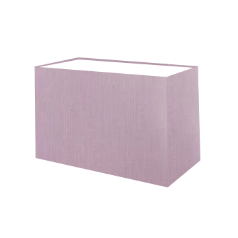 Violet Cotton Rectangle Lampshade