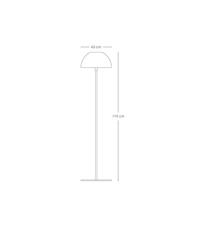 Zava Luce Amedeo Floor Lamp Dimensions
