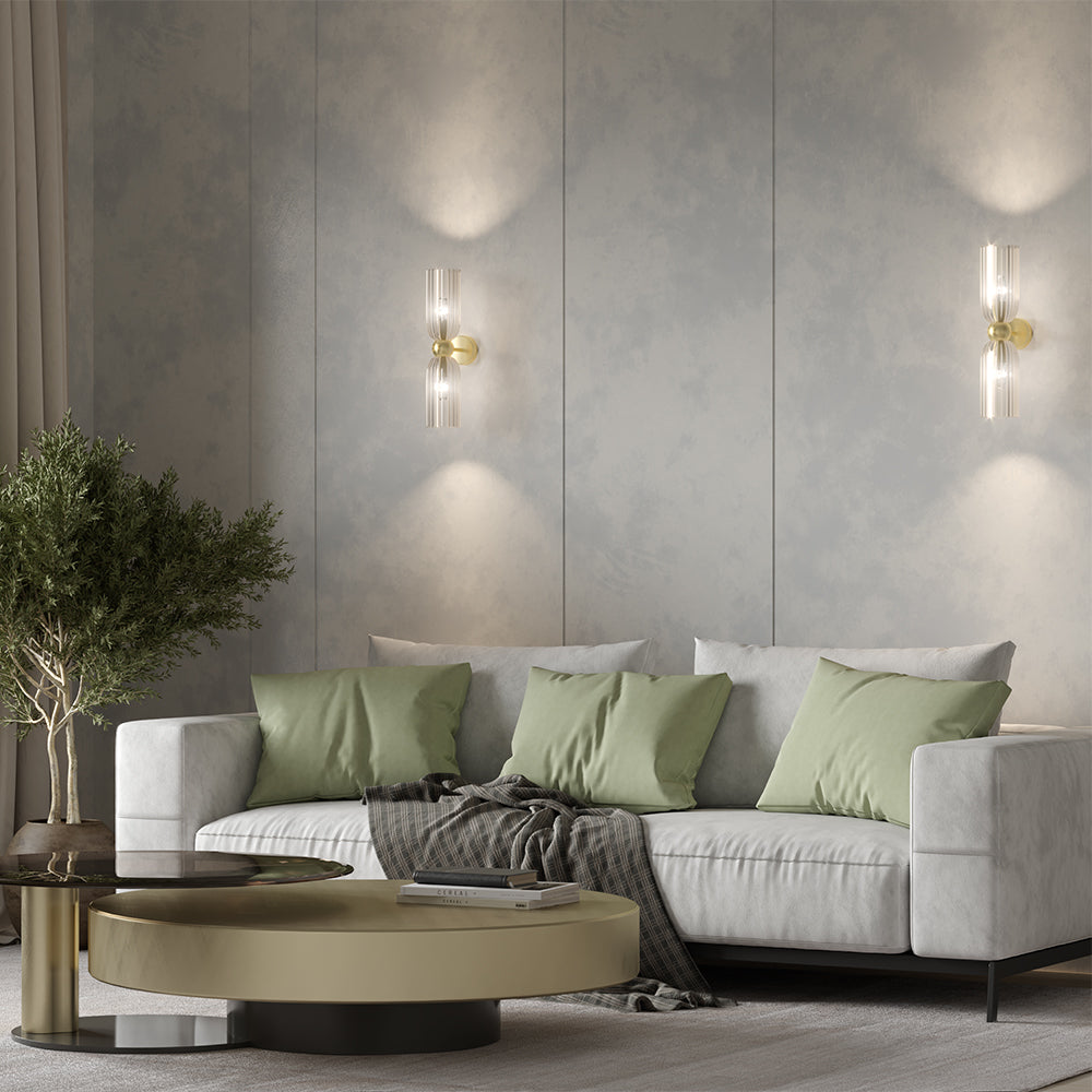 Antic Glass Wall Light