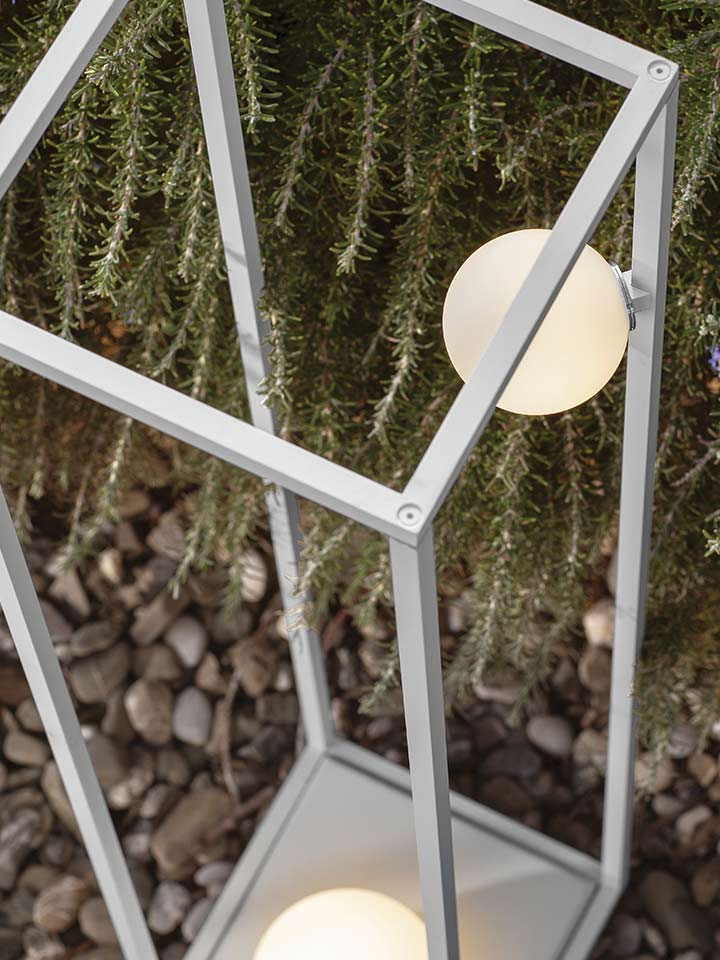 Lampadaire haut Abachina à 2 lumières IP20 / IP65