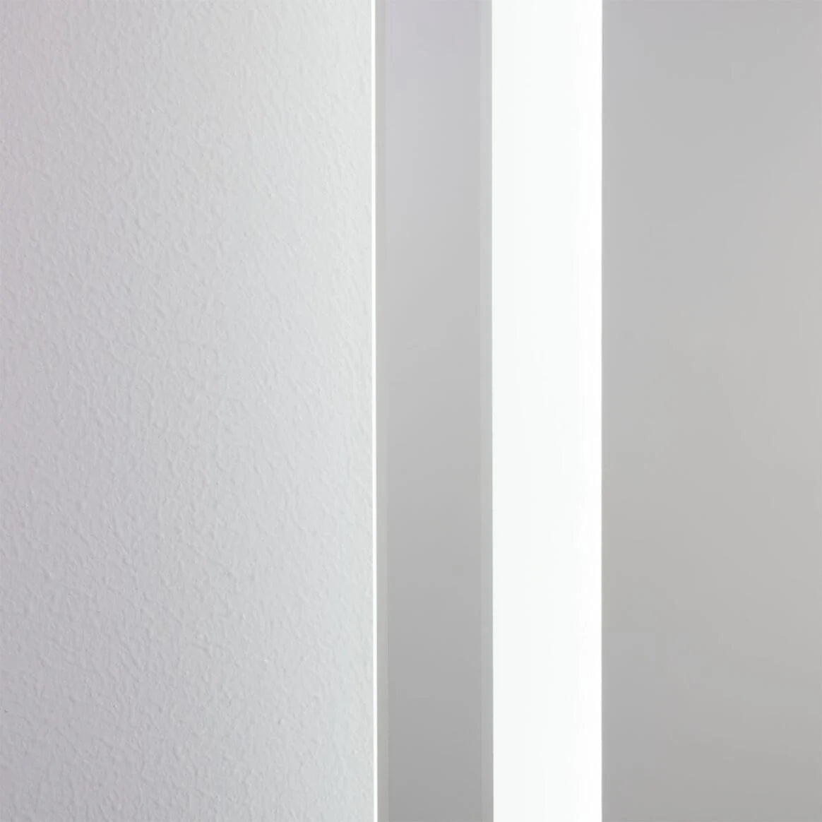 Miroir de salle de bain rectangulaire à LED Seia