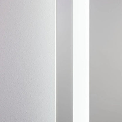 Miroir de salle de bain rectangulaire à LED Seia