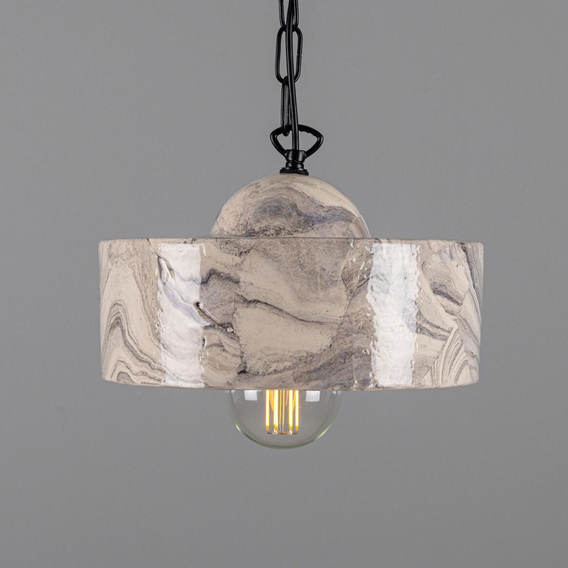 Suspension en céramique de style moderne du milieu du siècle, modèle Séville