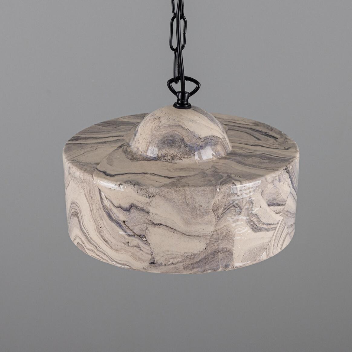 Suspension en céramique de style moderne du milieu du siècle, modèle Séville