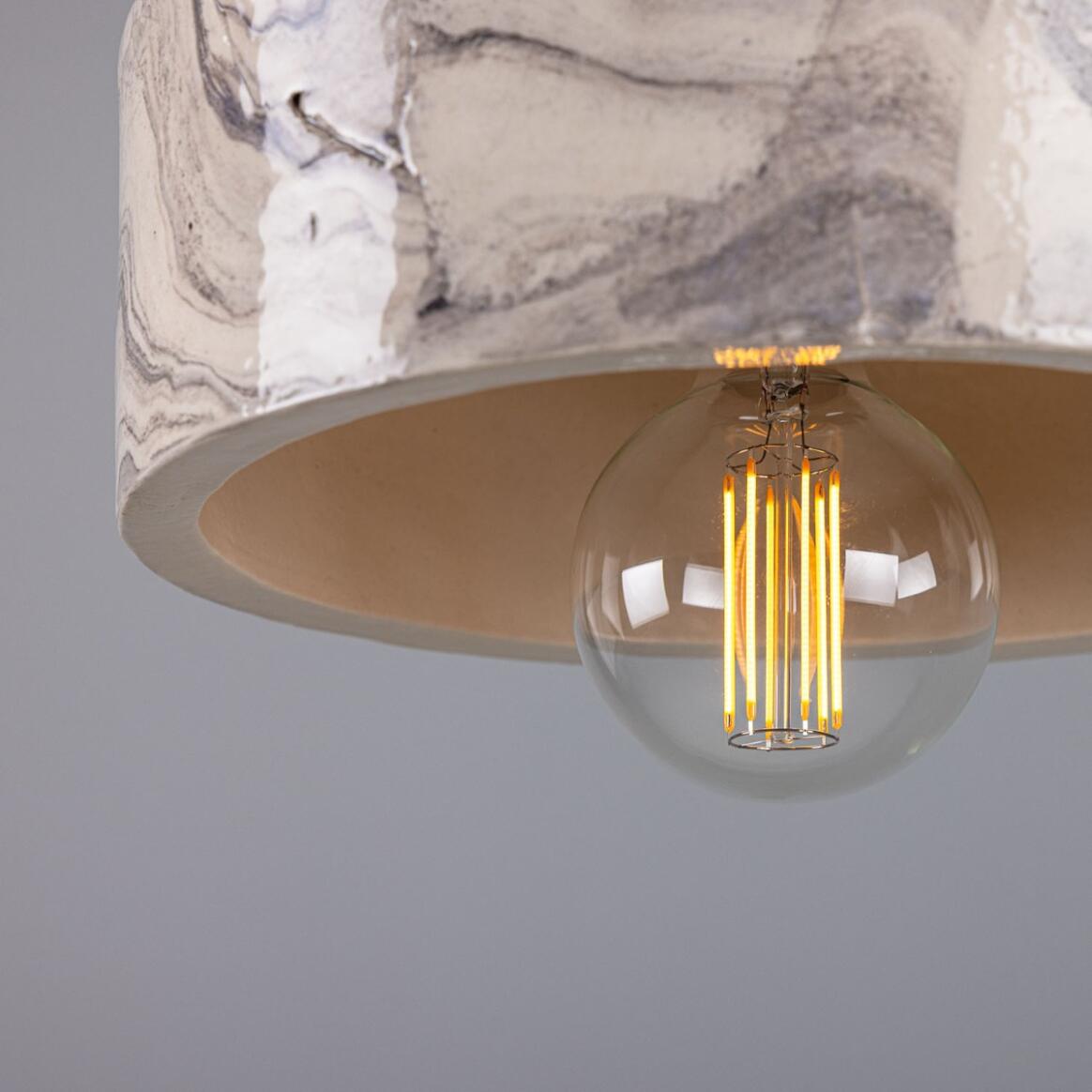 Suspension en céramique de style moderne du milieu du siècle, modèle Séville
