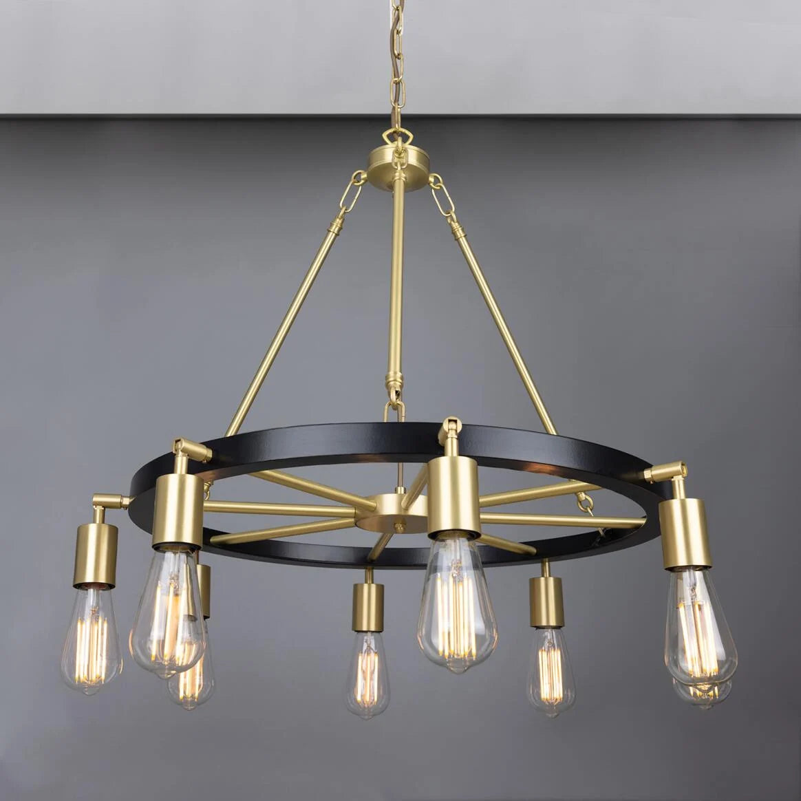 Lustre moderne Duleek à huit lumières