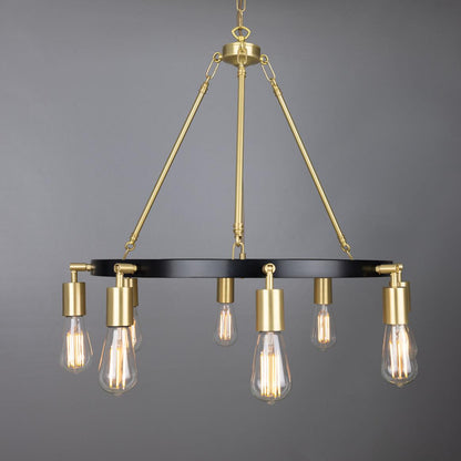 Lustre moderne Duleek à huit lumières