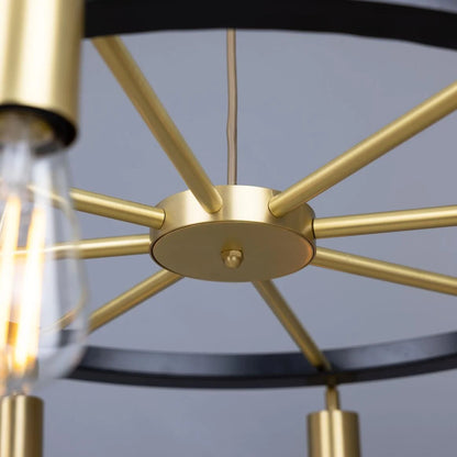 Lustre moderne Duleek à huit lumières