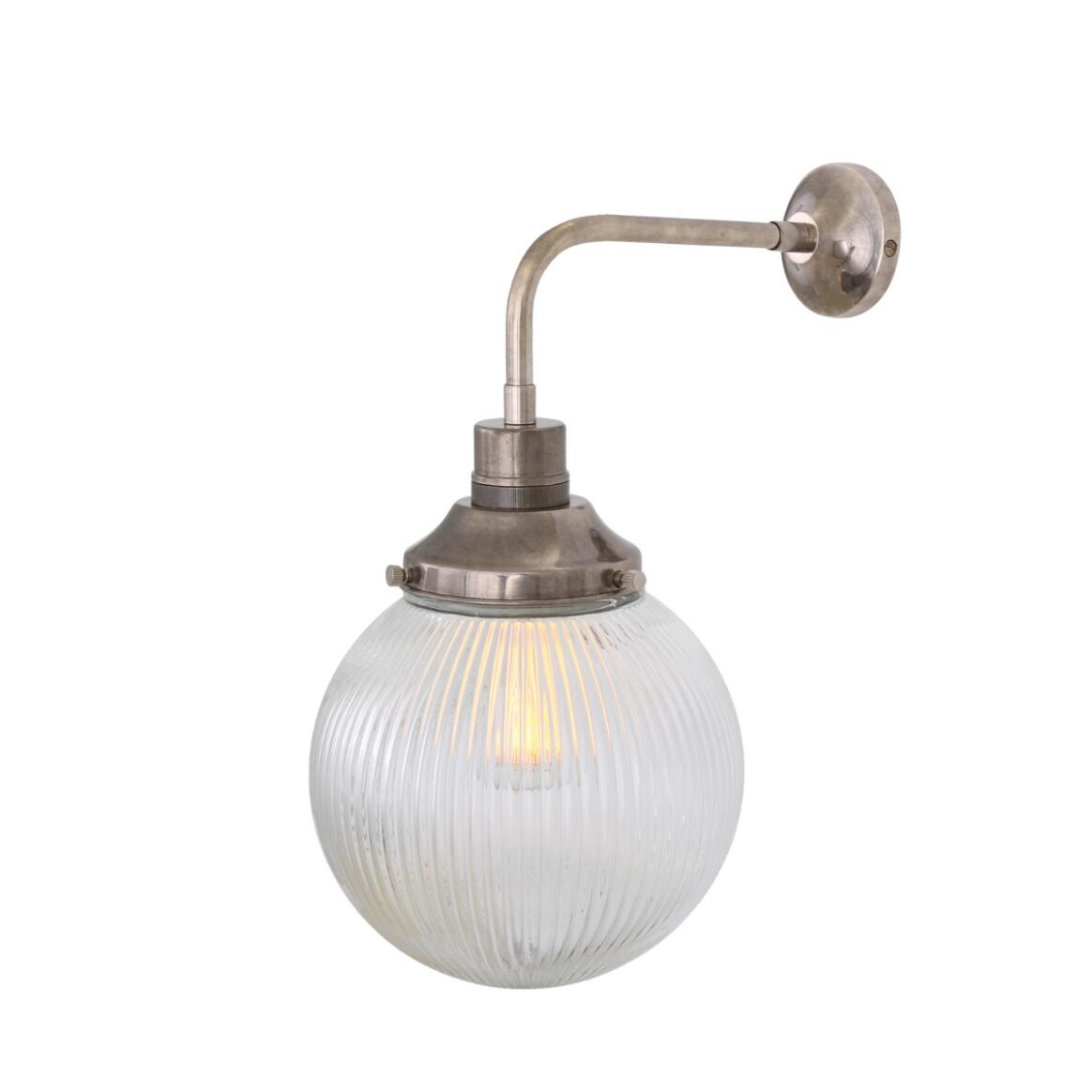 Applique murale globe en verre Holophane Stanley Small 20 cm