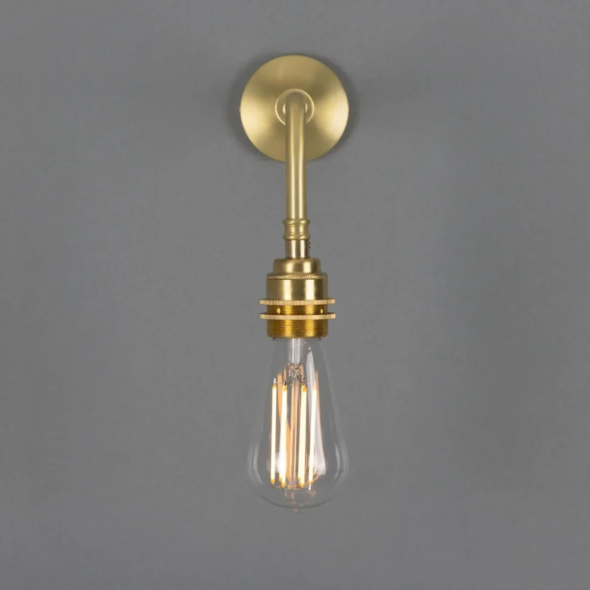 Lome Vintage Bare Bulb Wall Light