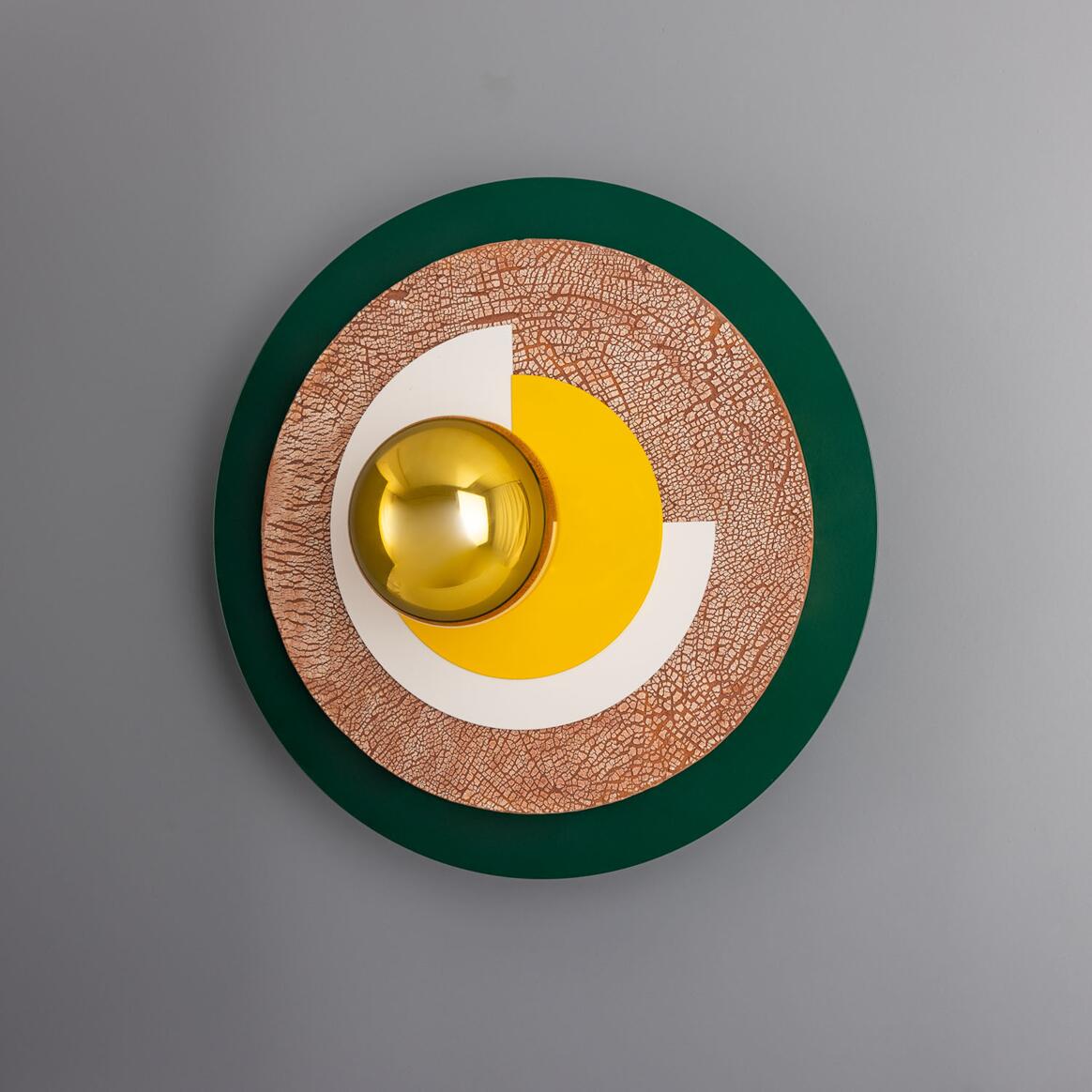 Applique murale disque coloré Jupiter