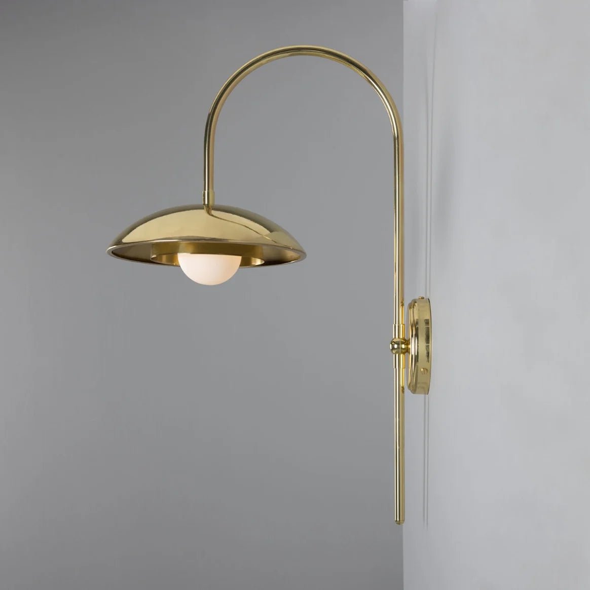 Marrakesh Art Deco Arc Wall Light