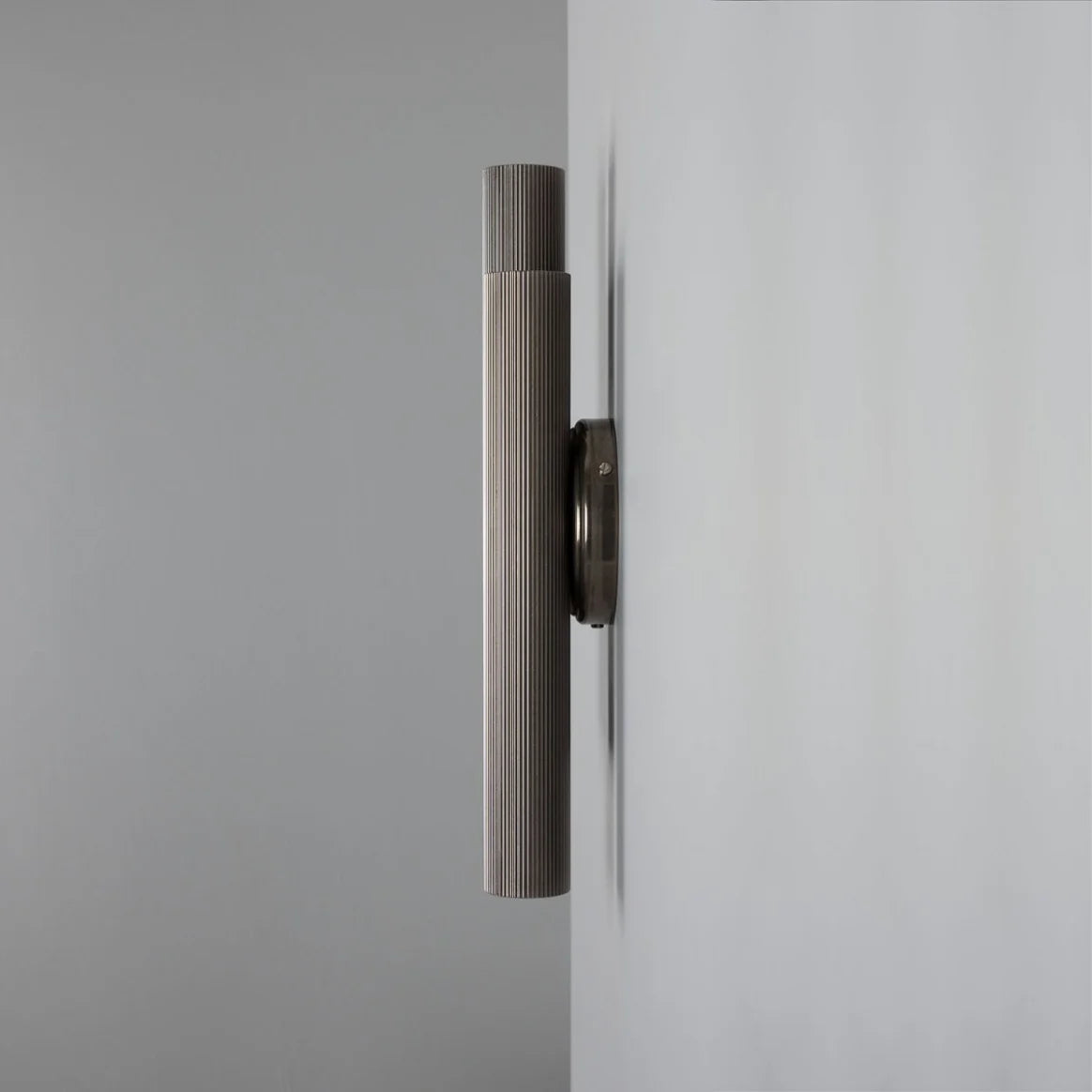 Royce Modern Reeded Brass Double Wall Light