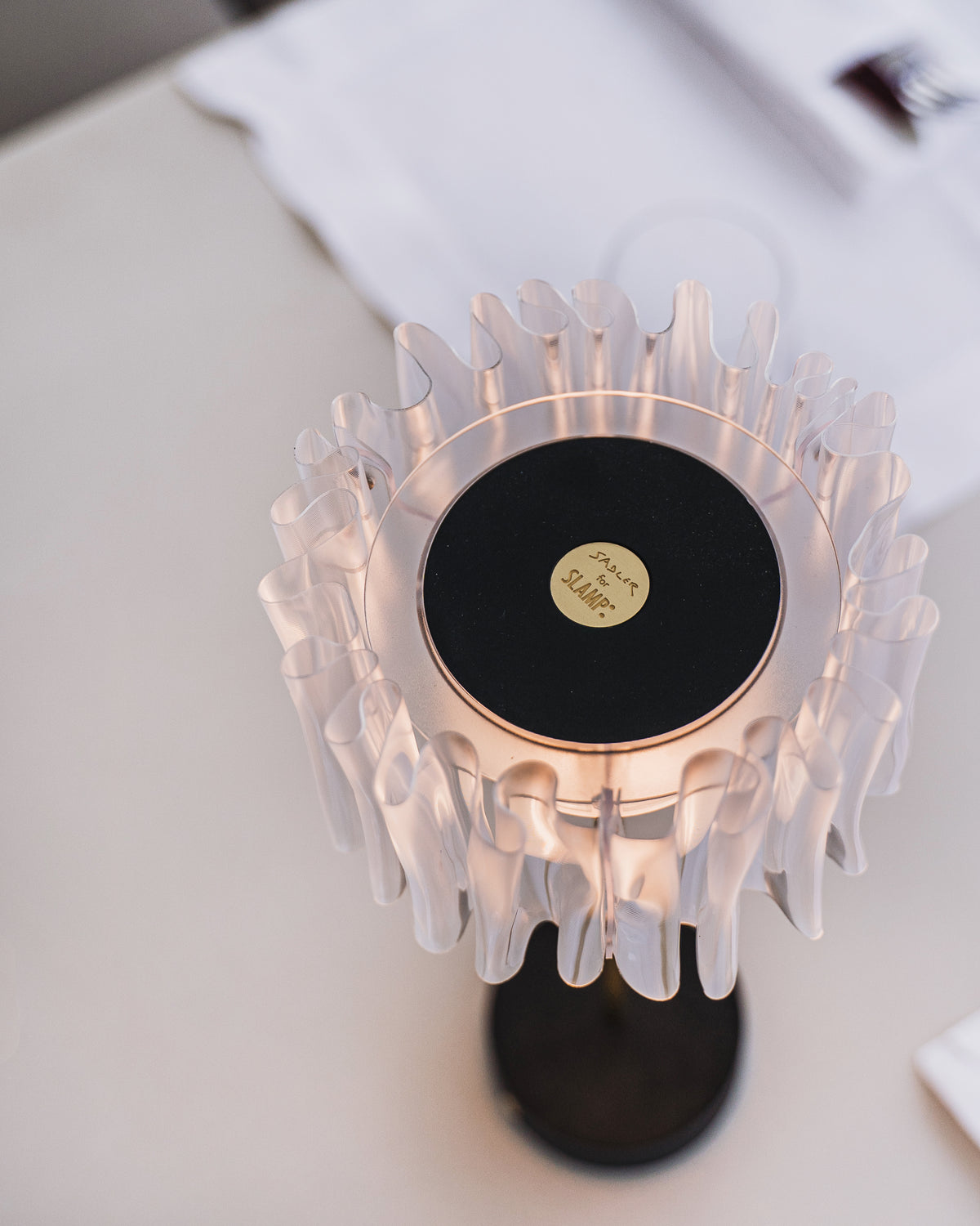 Accordéon Portable Table Lamp