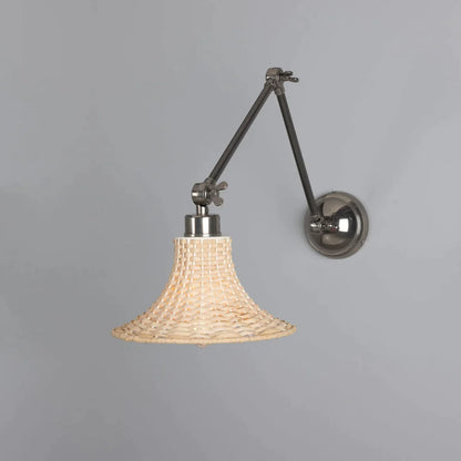 Savannah Rattan Small Wall Light