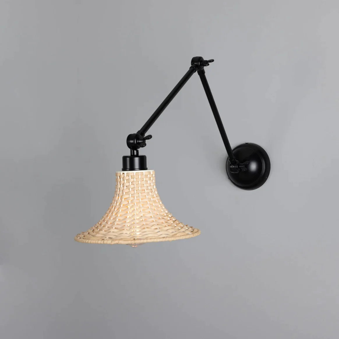 Savannah Rattan Small Wall Light